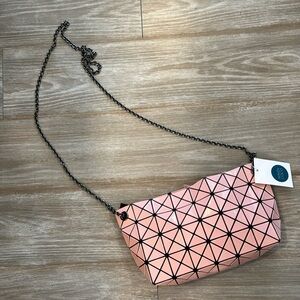 BAOBAO ISSEY MIYAKE PINK CROSSBODY PURSE